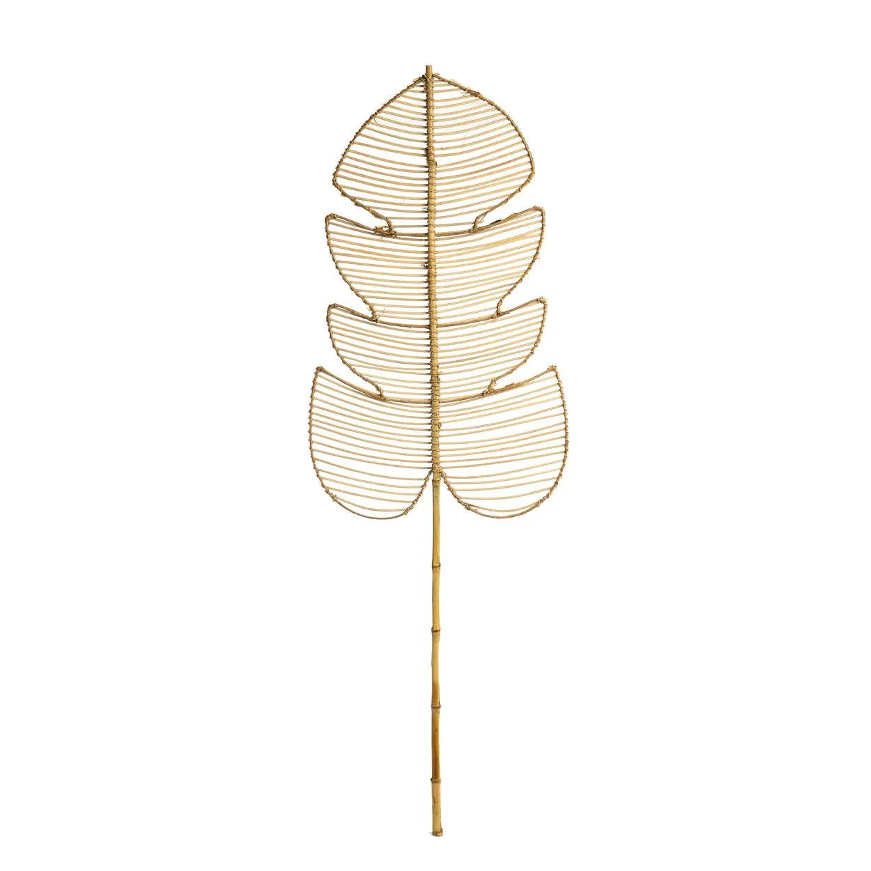 Le Monstera en Rotin - Naturel
