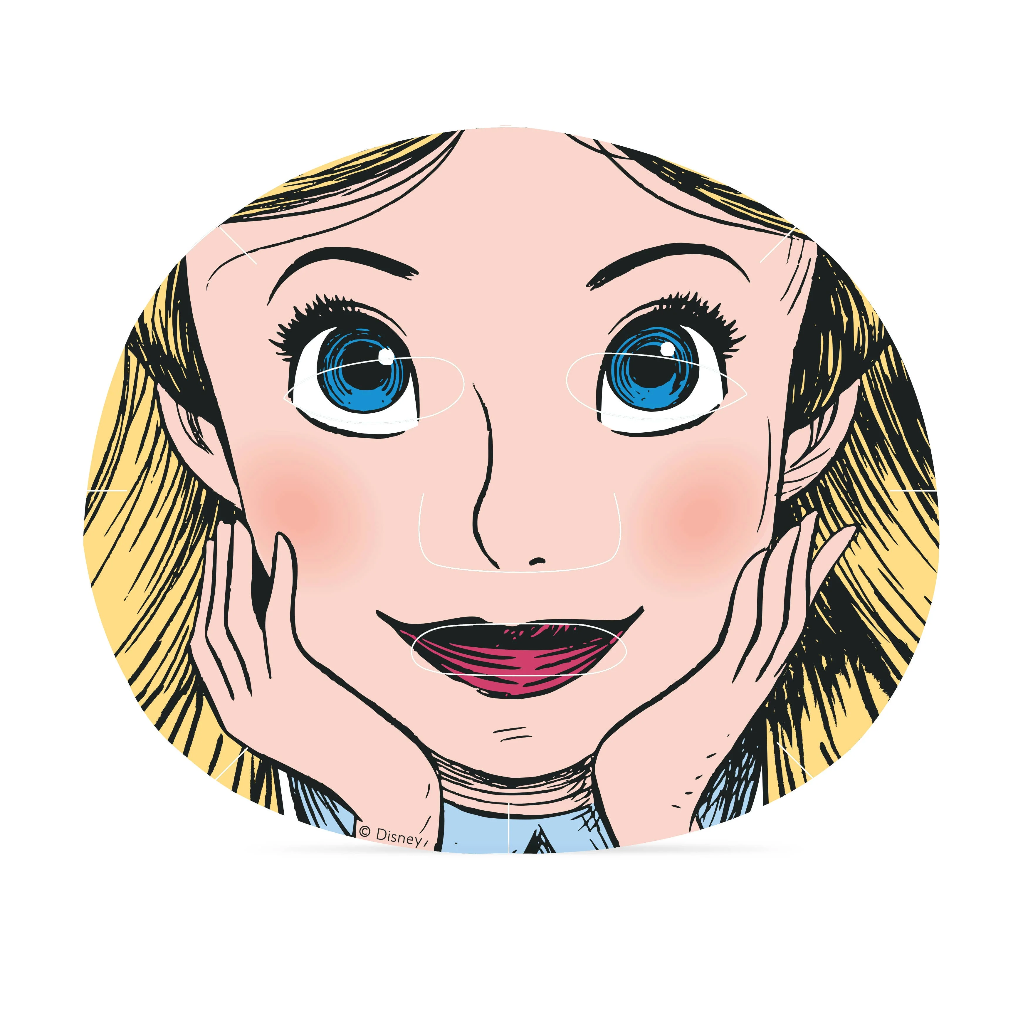 Masque en feuille cosmétique Mad Beauty Disney Alice au pays des merveilles - Image 2