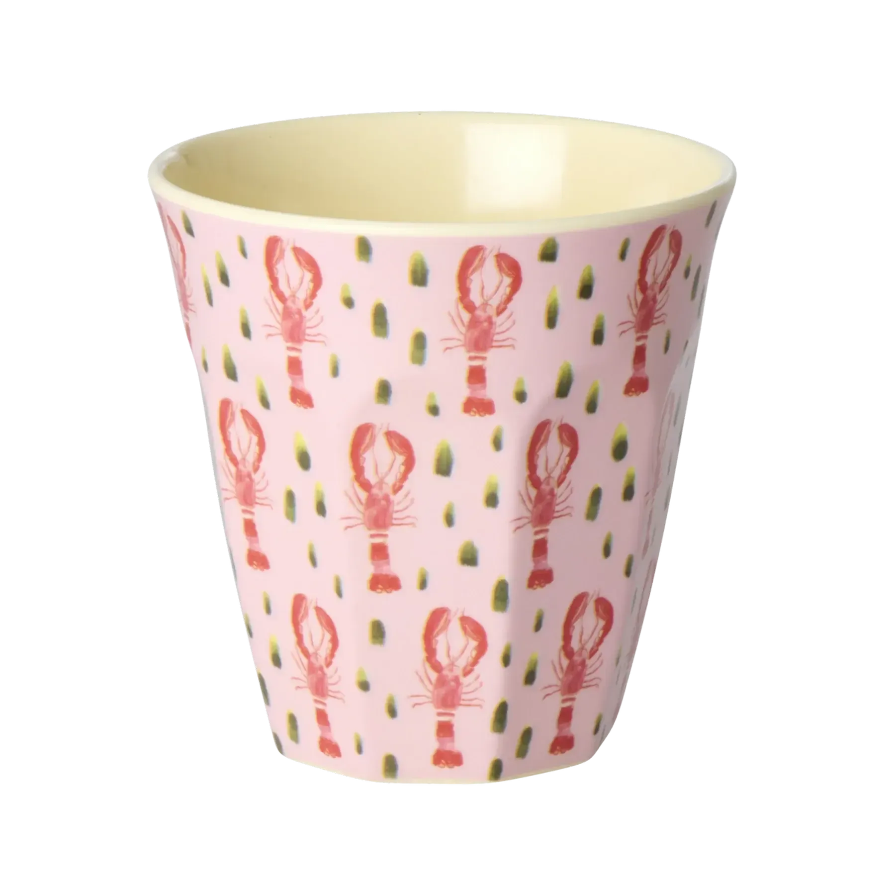 Médium Gobelet - Rose - Pink Lobster Print