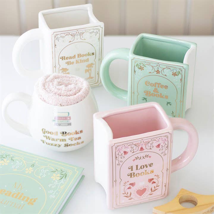 Mug en forme de livre I Vert - Image 5