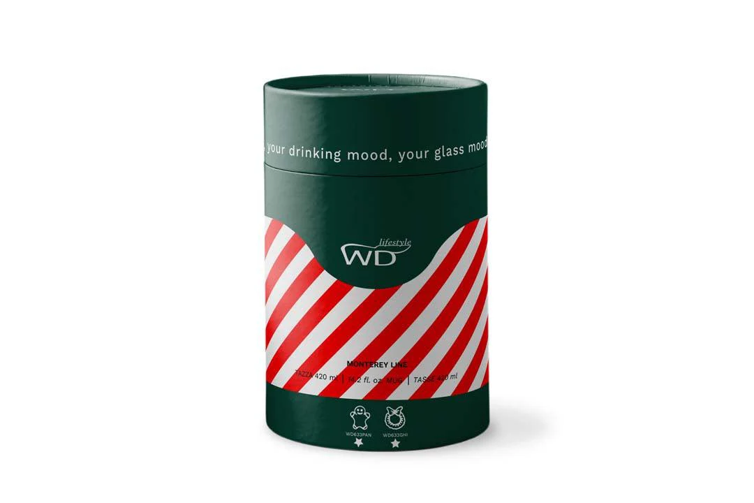 Mug en verre I Couronne de Noël - Image 2