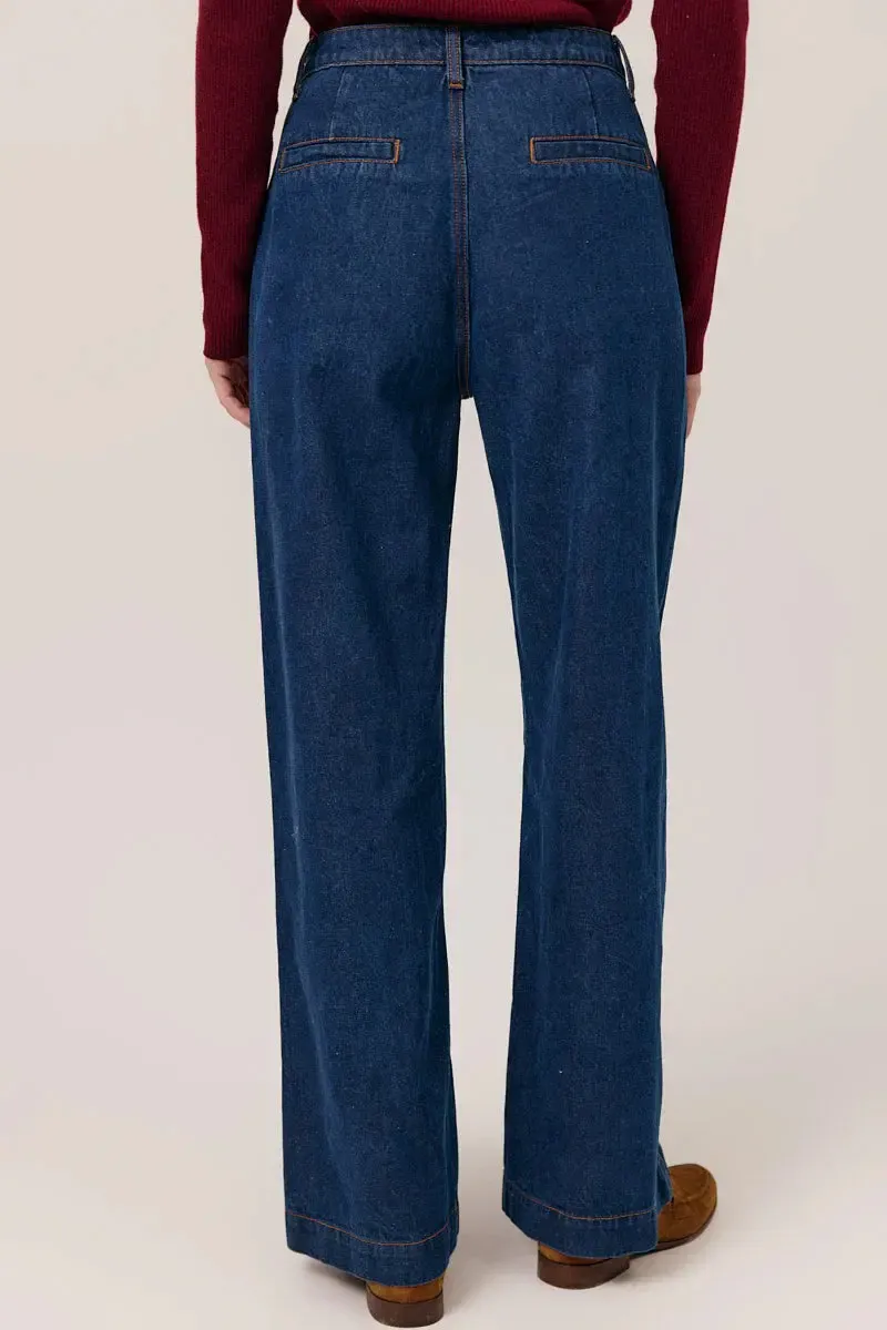 PANTALON GENA DENIM-BLUE - Image 2