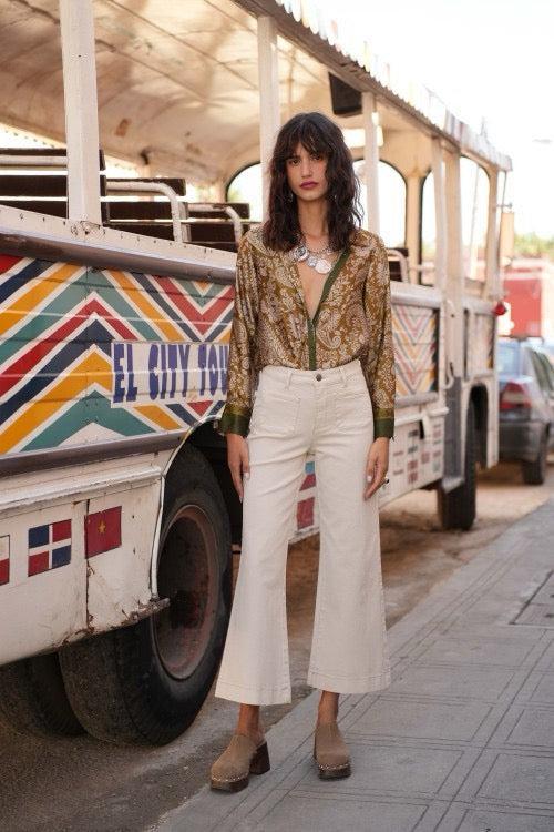 Pantalon Louise I Crème