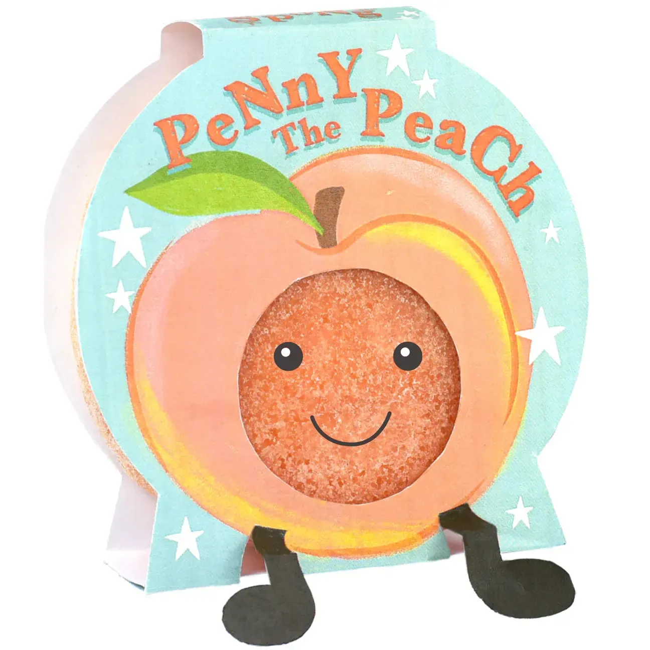 Penny the Peach I Eponge de douche