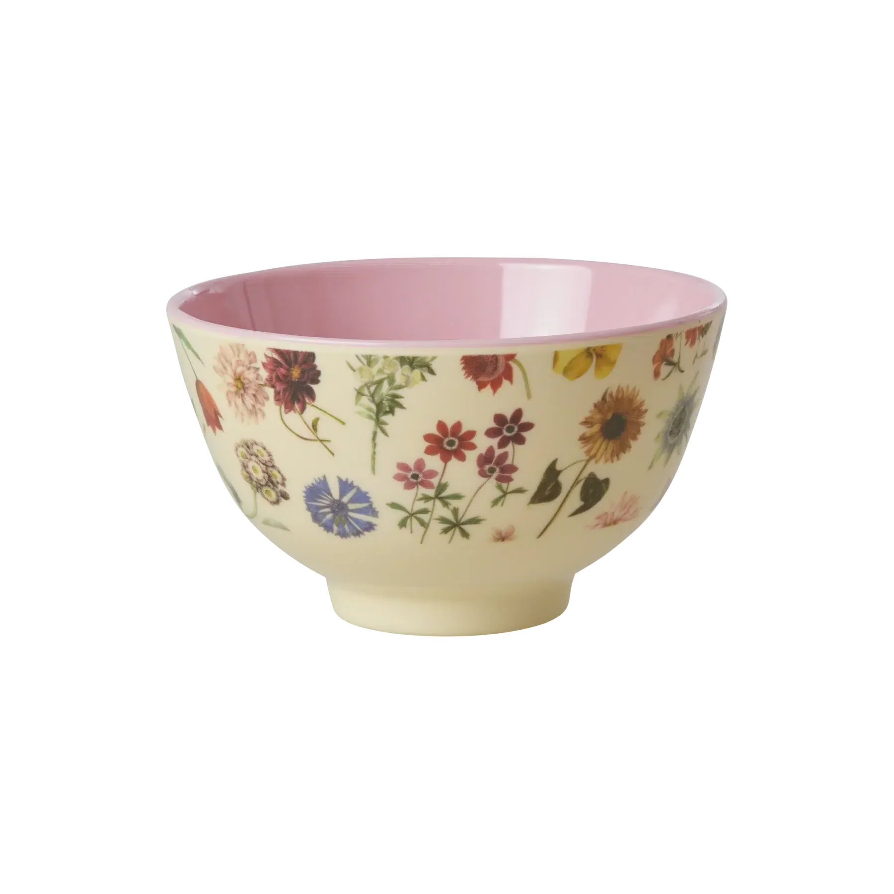 Petit Bol Mélamine - Crème - Floras Dream Print - Image 2