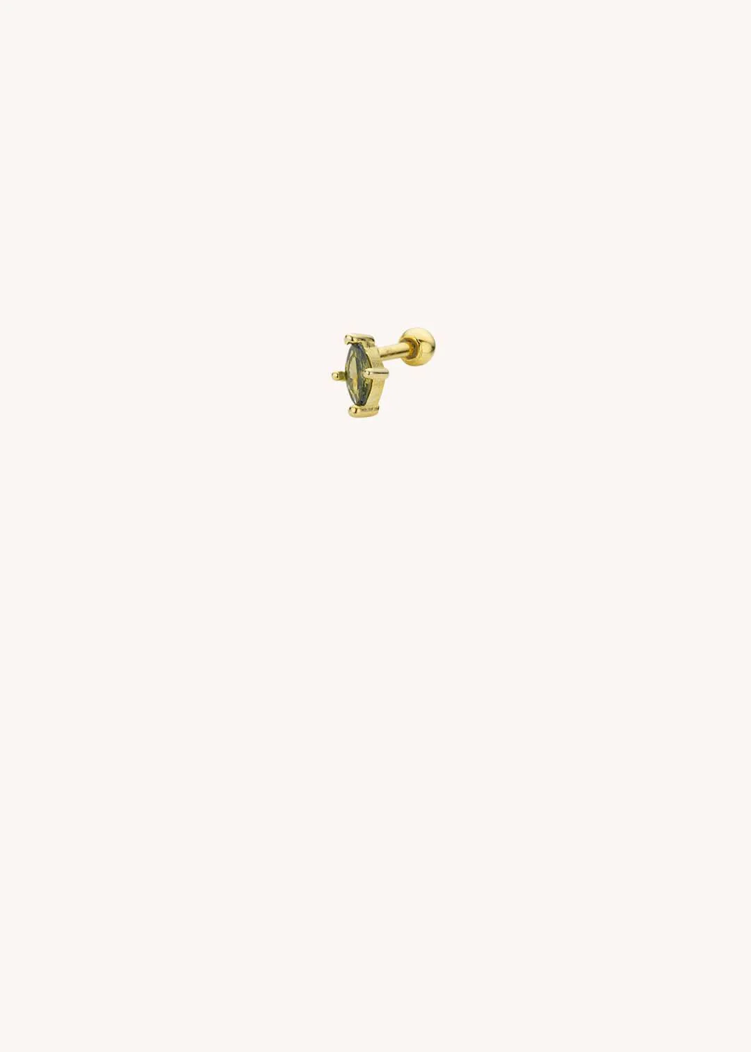 PIERCING - GREEN GREY MARQUISE - Image 2
