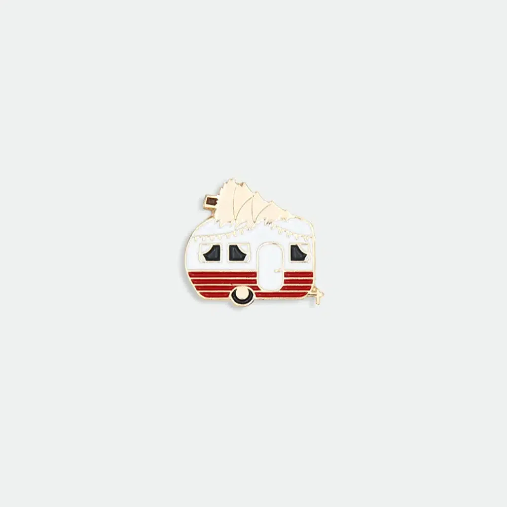 Pin's I Caravane de Noël
