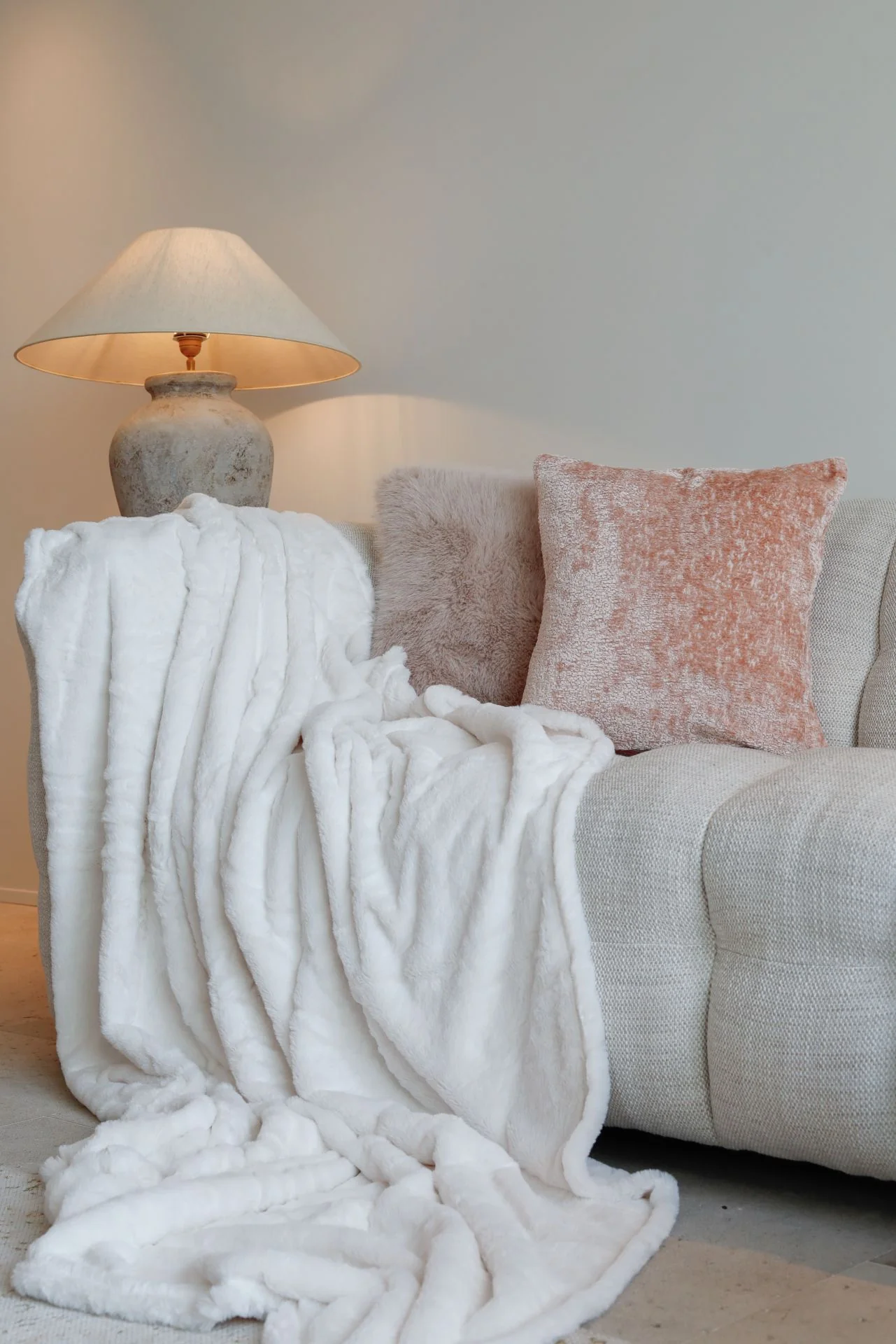 Plaid RUBY 150x200 cm, ivory - Image 2