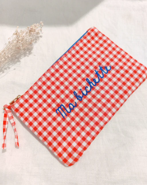 Pochette I Ma bichette I Rouge