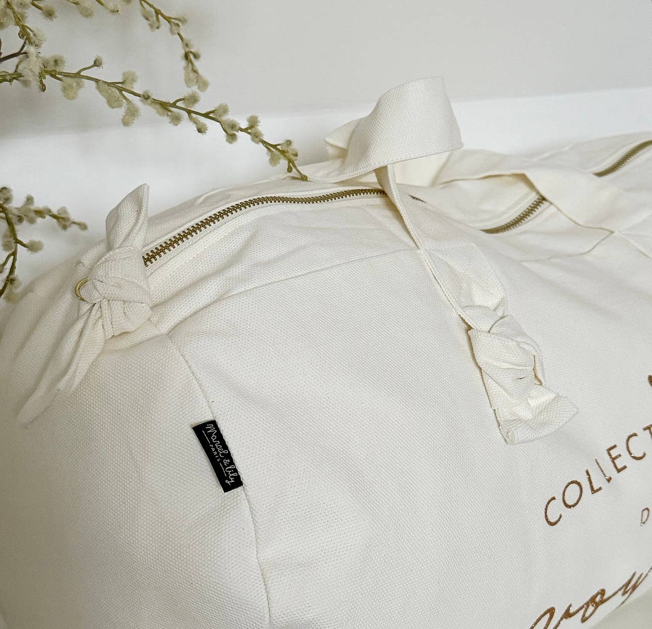 Polochon "Collectionneuse de jolis voyages" Coloris Milk - Image 4