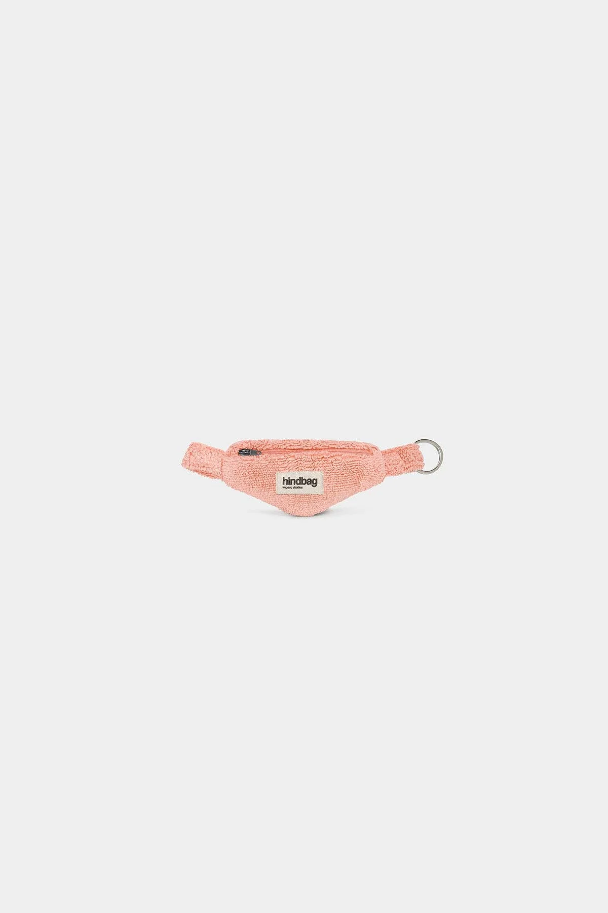 Porte-clés banane Côme Éponge rose corail