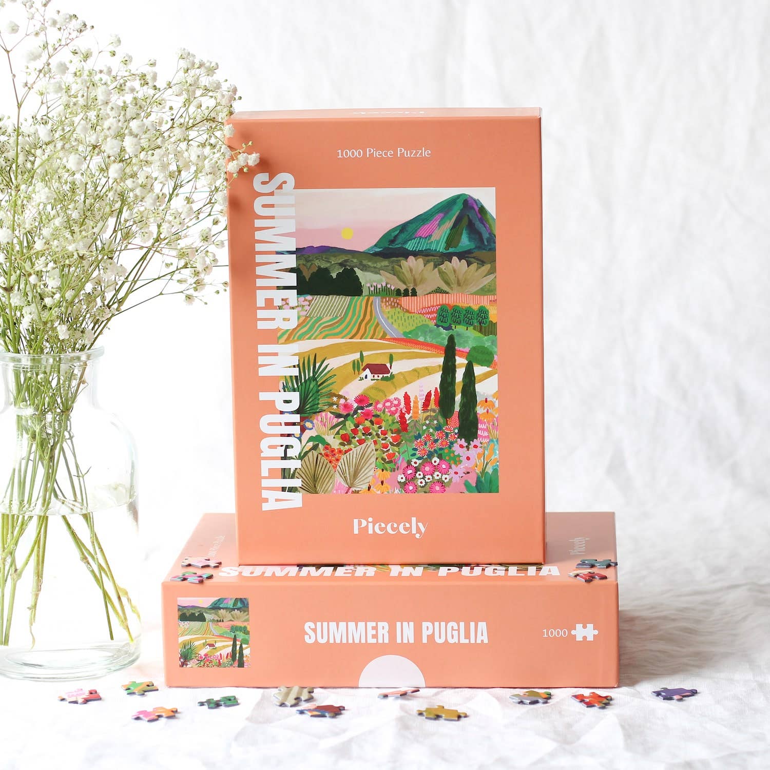 Puzzle L'été dans les Pouilles, 1000 pièces