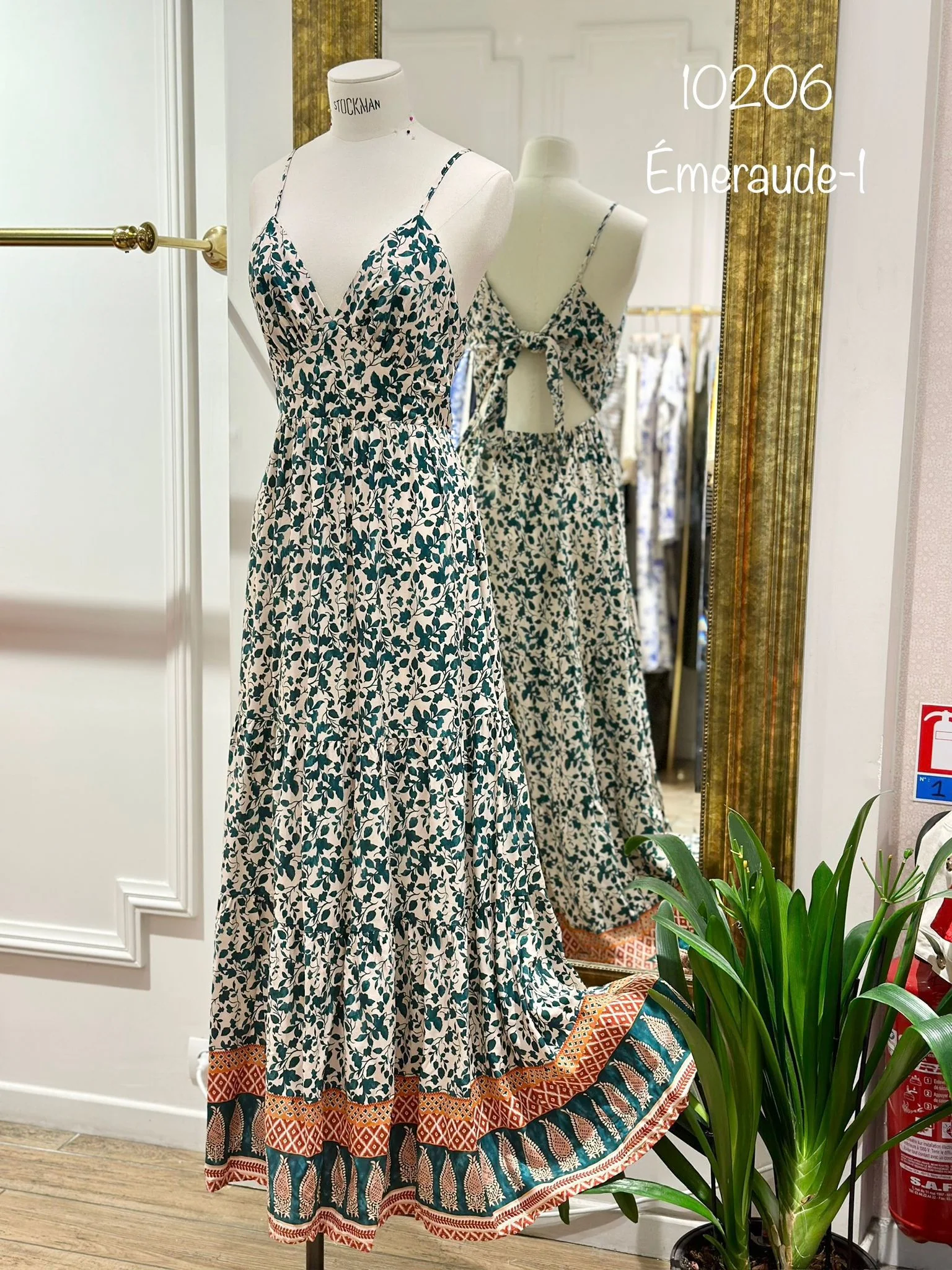Robe Camila I Emeraude
