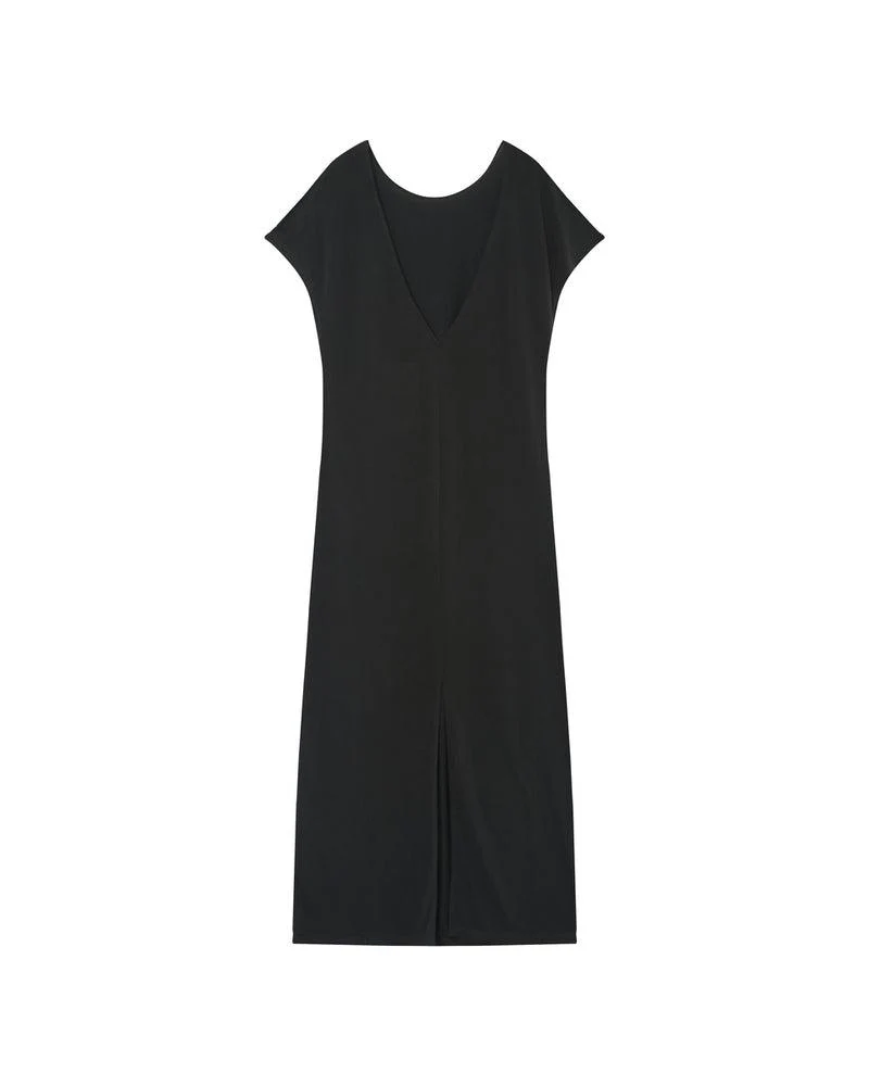 ROBE MI-LONGUE PEACE ANTHRACITE - Image 2