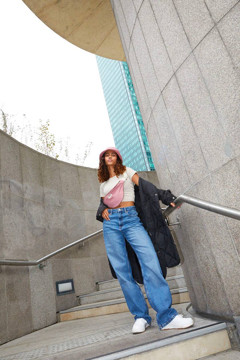 Sac banane Olivia - Denim bleu - Image 11