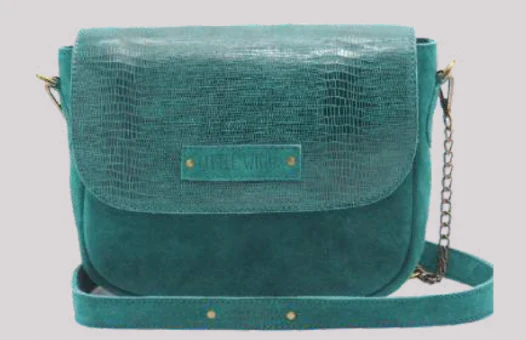 Sac Romy - Turquoise Lézard