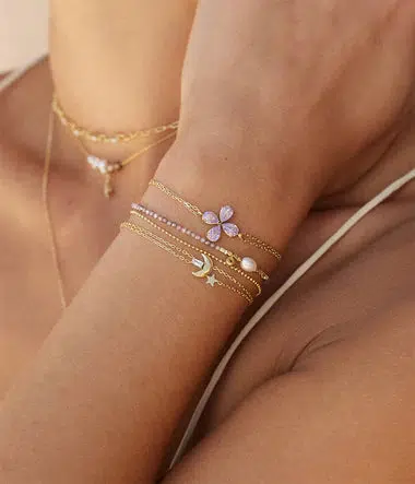 Bracelet Ecrin - Vert - Image 2
