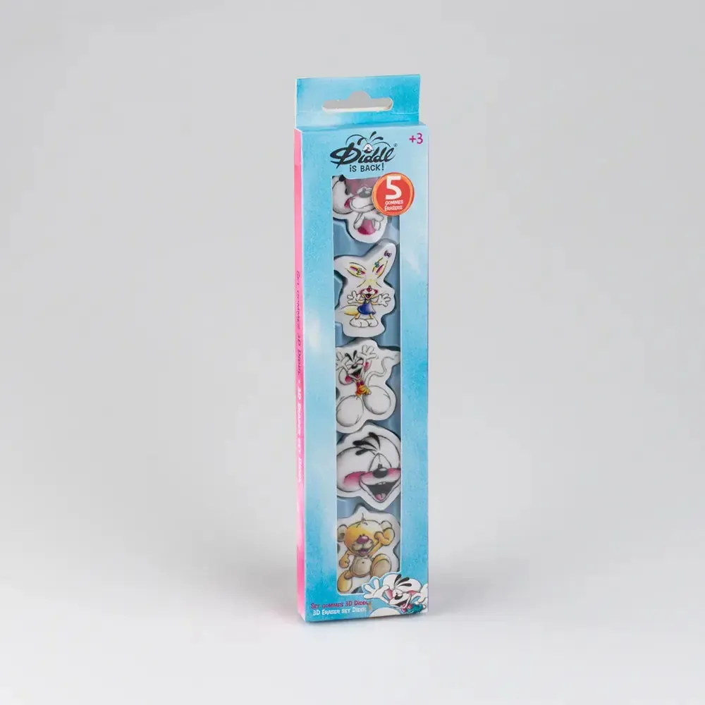 Set gommes 3D Diddl