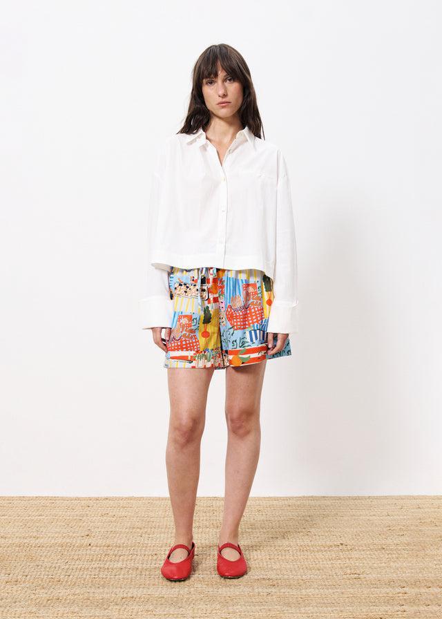 Short ANNEA Marche bleu