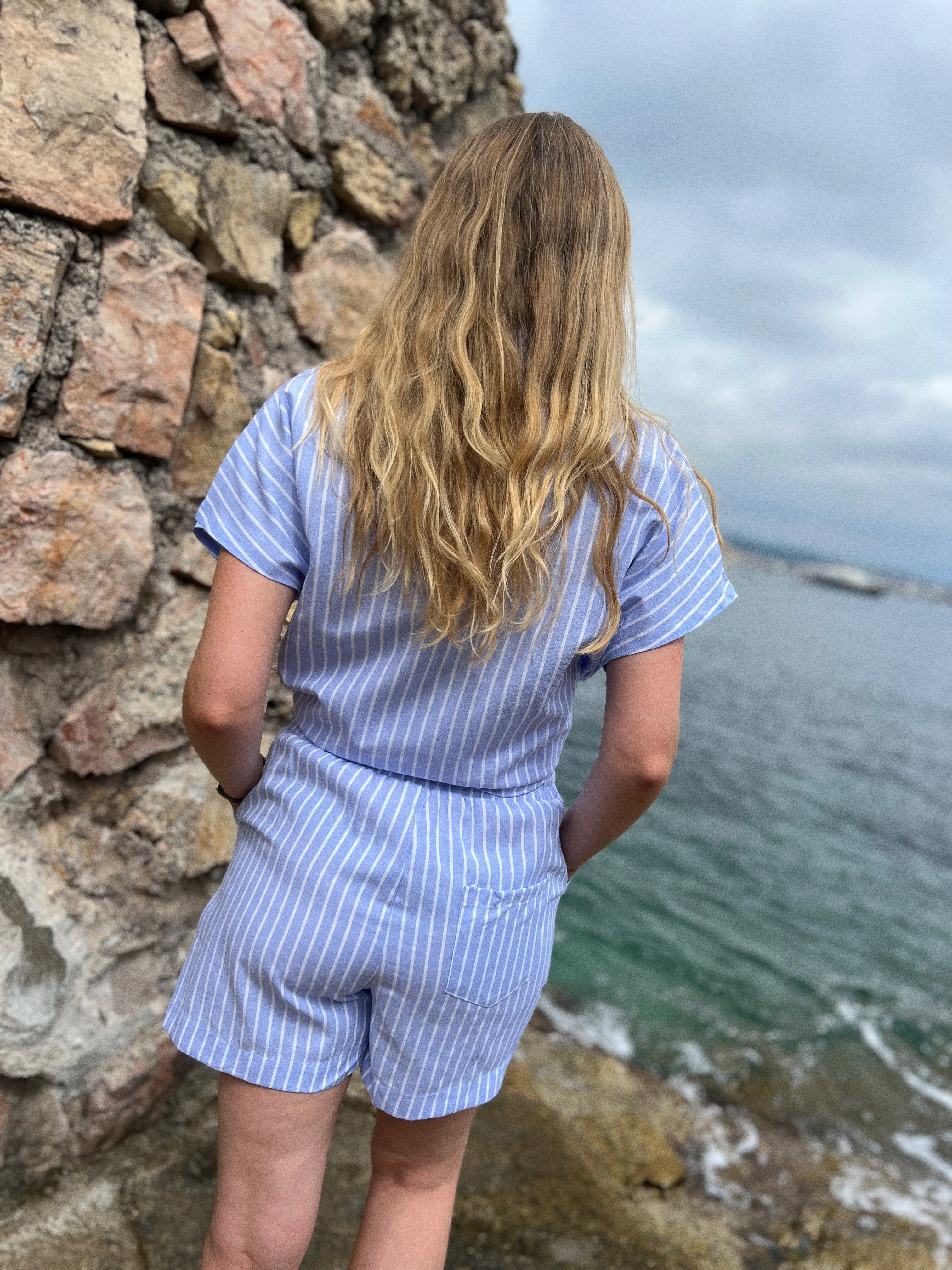Short Persé I Bleu - Image 3