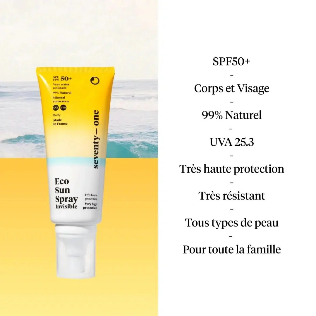 Spray solaire SPF50+ "Eco Sun Spray" - 100ml - Image 3