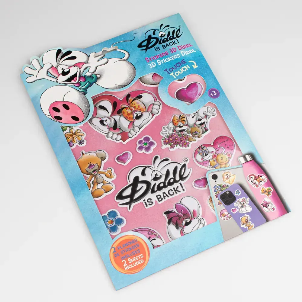Stickers 3D Diddl