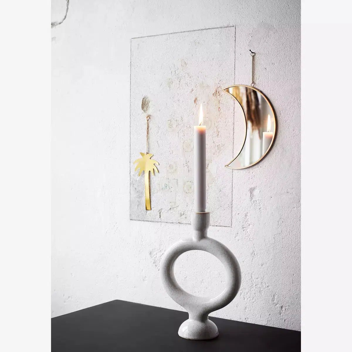 Suspension miroir Lune - Image 2
