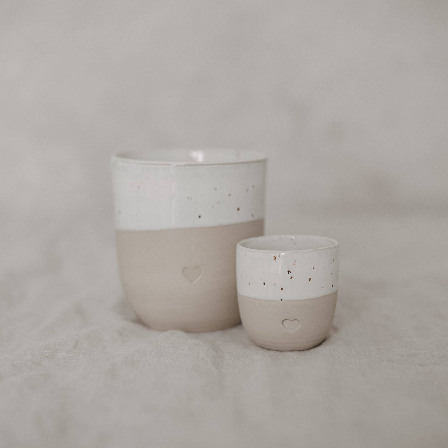 Tasse à expresso en forme de cœur - Image 2