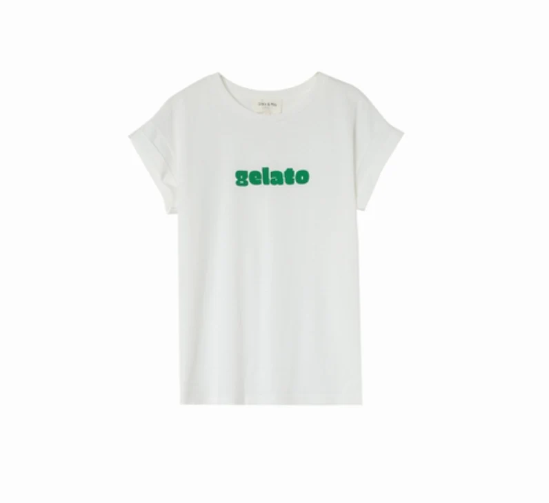 TEE SHIRT MURE VERT