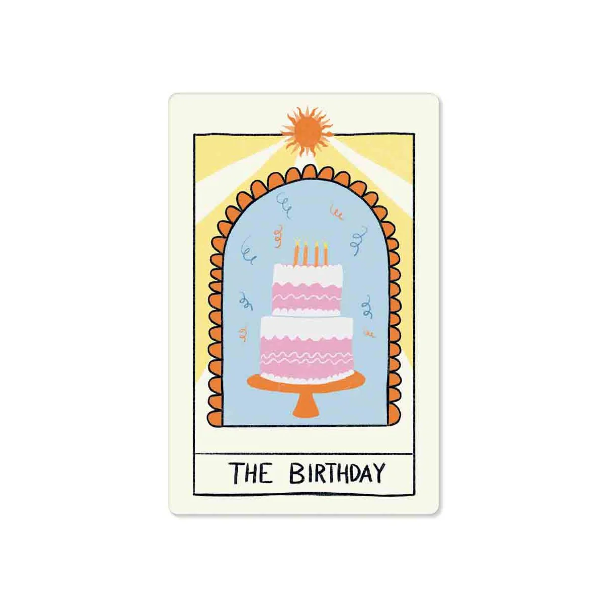 the birthday tarot card
