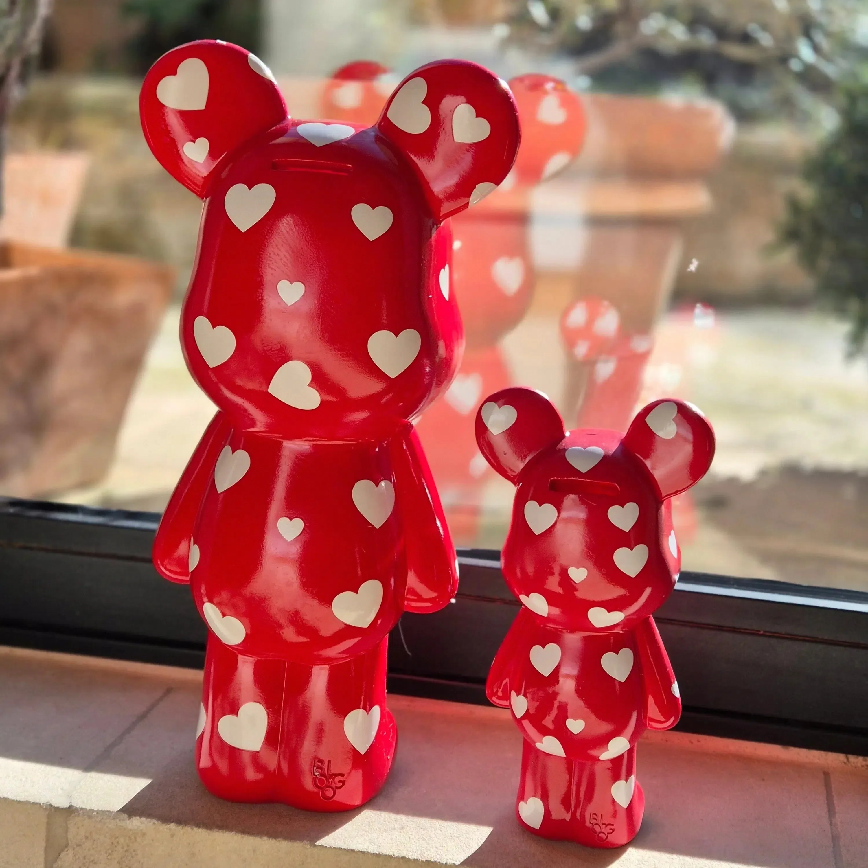 Tirelire Teddy I Petit Teddy I Rouge - Image 2