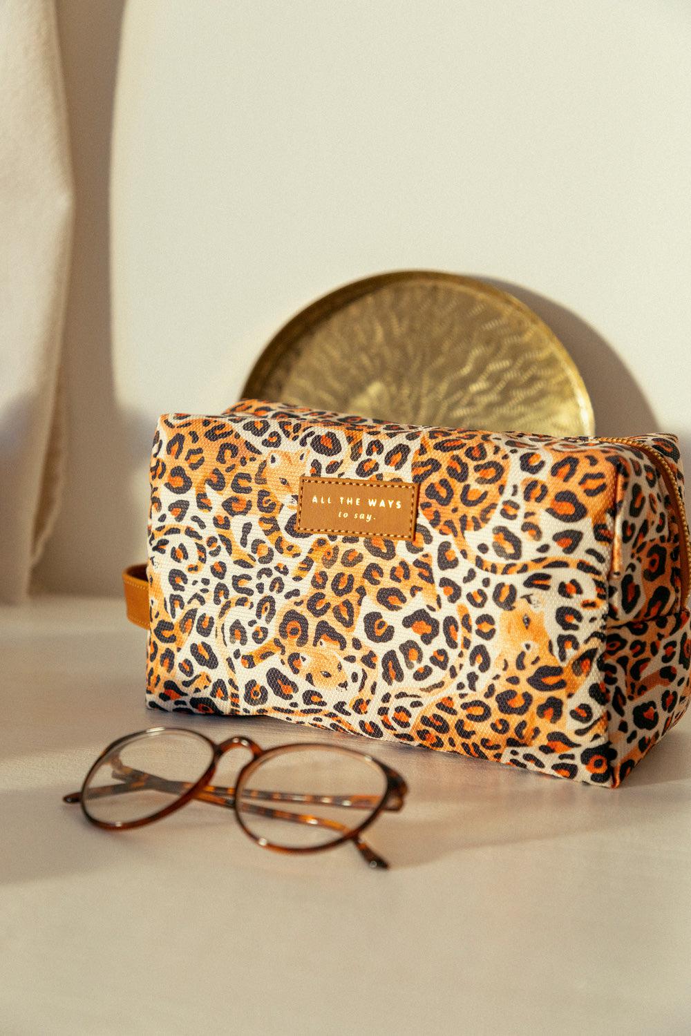 Trousse de toilette I Léopard