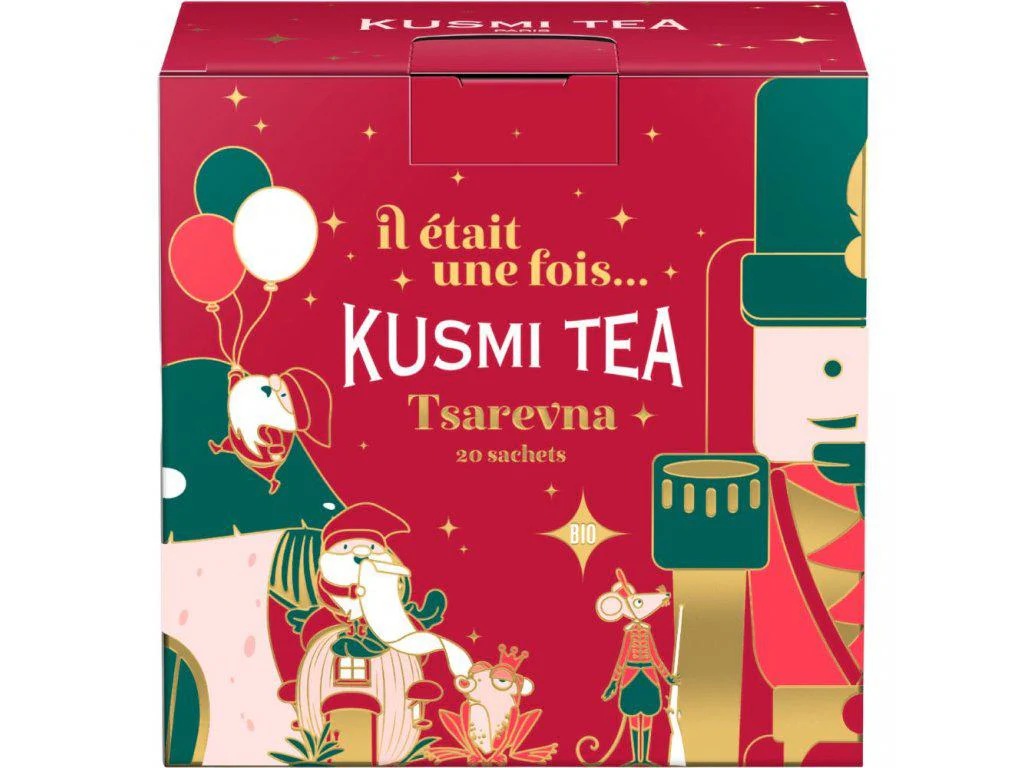 Tsarevna Bio Thé noir, épices de Noël - 20 sachets